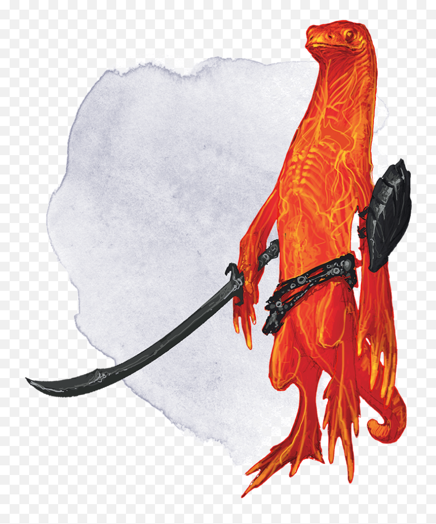 Chapter 3 Bestiary Draconic - 5e Salamander Race Emoji,Belie No Emotion