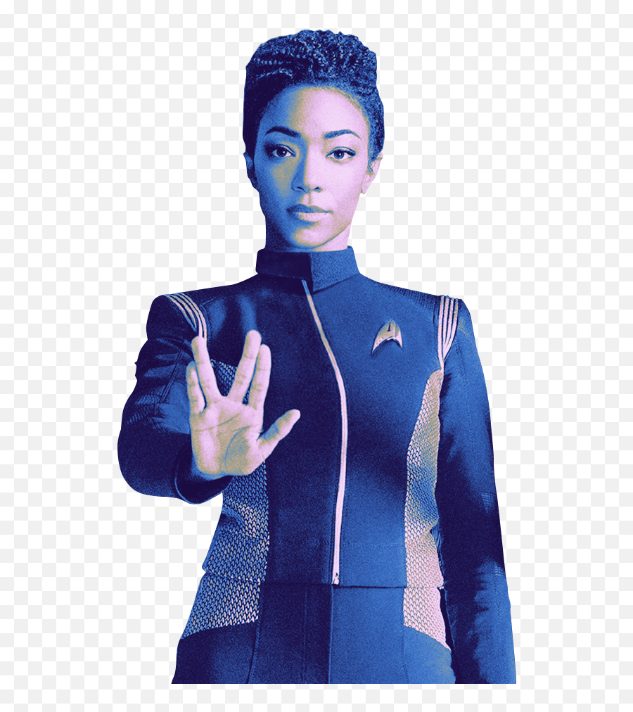 Star Trek - Star Trek Discovery Burnham Uniform Emoji,Star Trek Data Gets Emotions