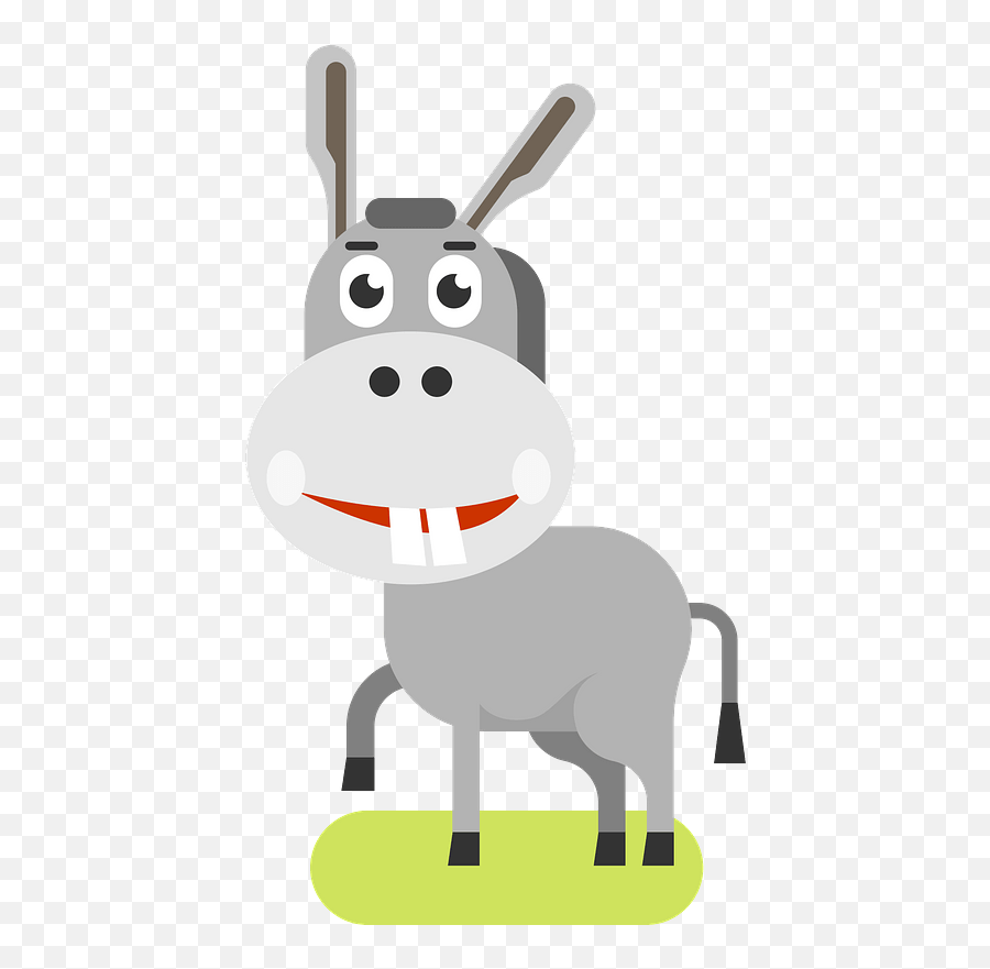 Donkey Clipart - Animal Figure Emoji,Free Donkey Emojis