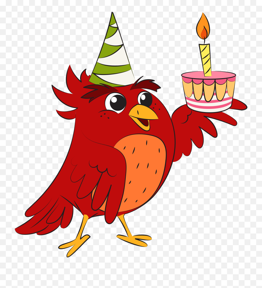 Birds Birthday Clipart - Birthday Emoji,Emojis Birhtday Clipart