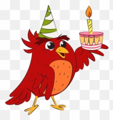 Birds Birthday Clipart - Birthday Emoji,Emojis Birhtday Clipart