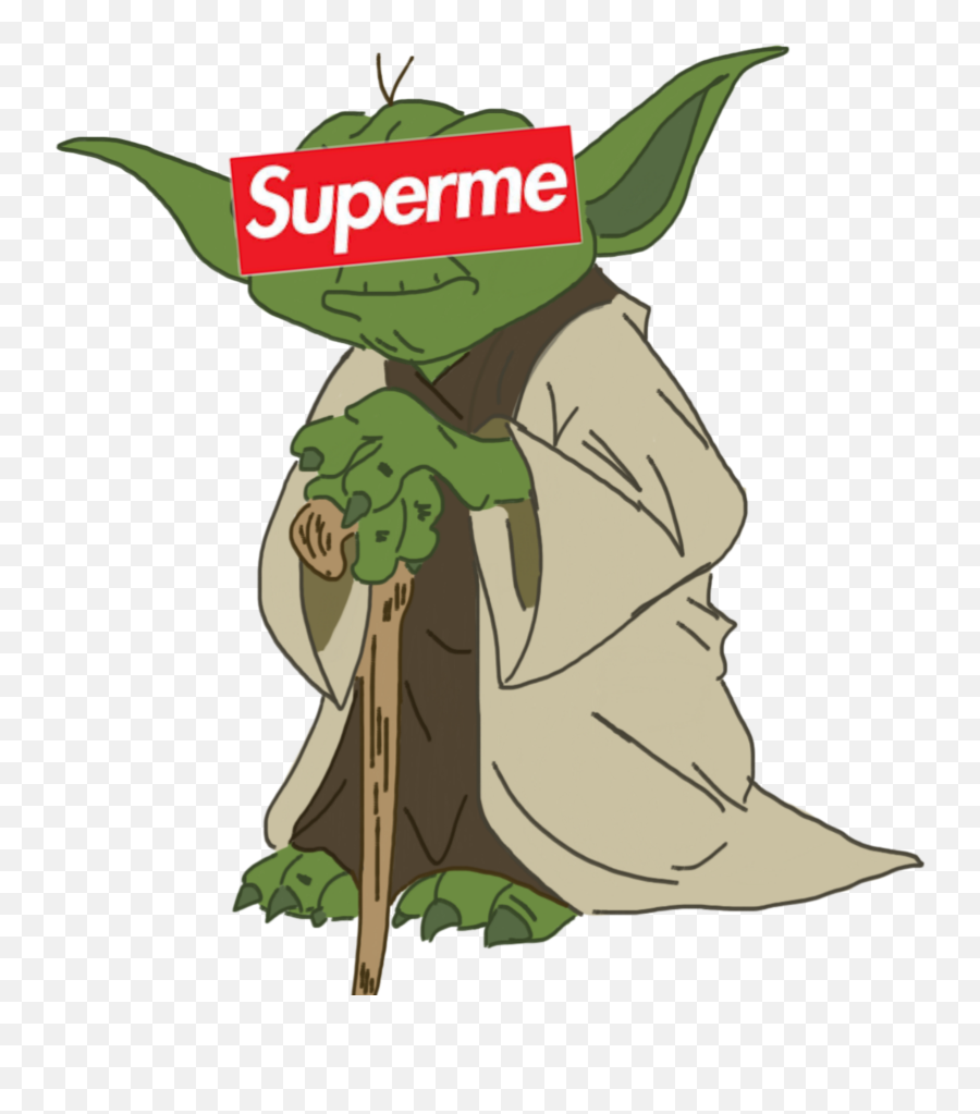 Yoda Supreme Stickers - Dank Memes Sticker Whatsapp Stickers Memes Png Emoji,Dank Meme Emoji