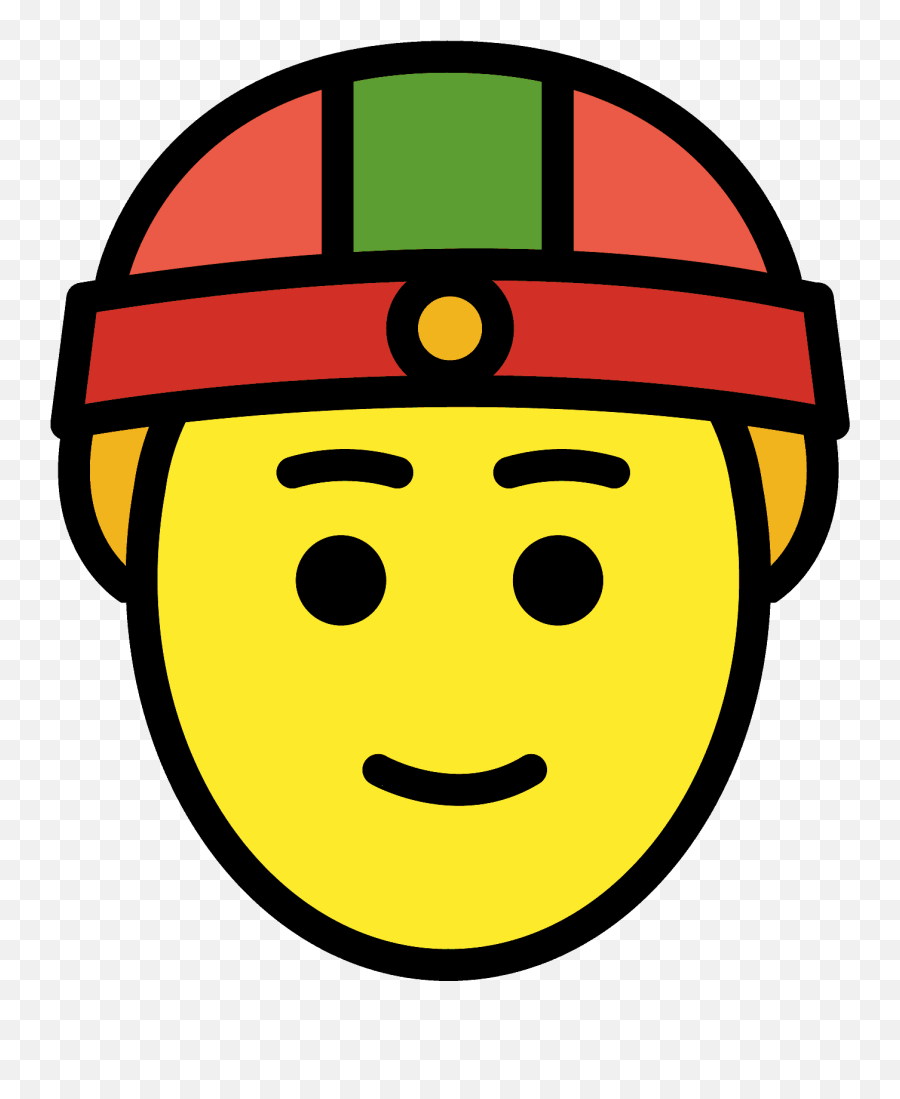 Man With Gua Pi Mao - Emoji Meanings U2013 Typographyguru Emoji,Emojis And Meanings