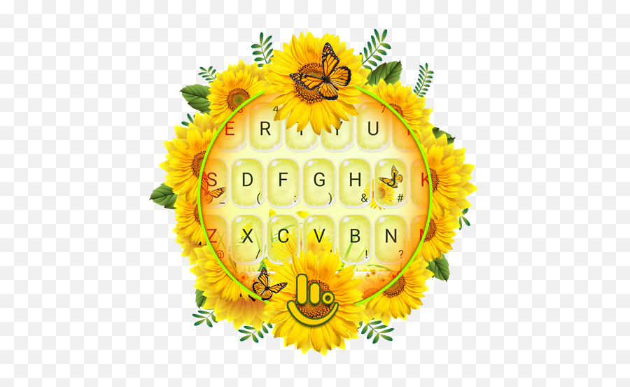 About Spring Sunflower Keyboard Theme Google Play Version - Happy Emoji,Cute Hotdog Emojis
