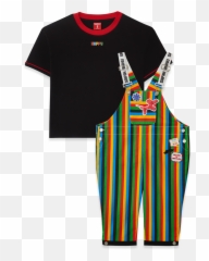 Pixel Party Game Set - Green Color Saifah Bhayu Short Sleeve Emoji,Emoji Jumpsuit