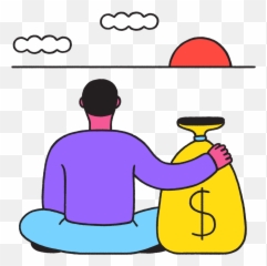 Happy Money Branding Illustrations - Closeru0026closer Artists Drawing Emoji,Yahoo Emoticon Money