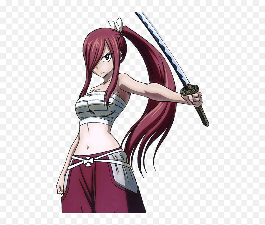 Download Erza - Erza Fairy Tail Cute Full Size Png Image Erza Scarlet Clear Heart Clothing Emoji,Fairy Tail Erza Chibi Emoticon