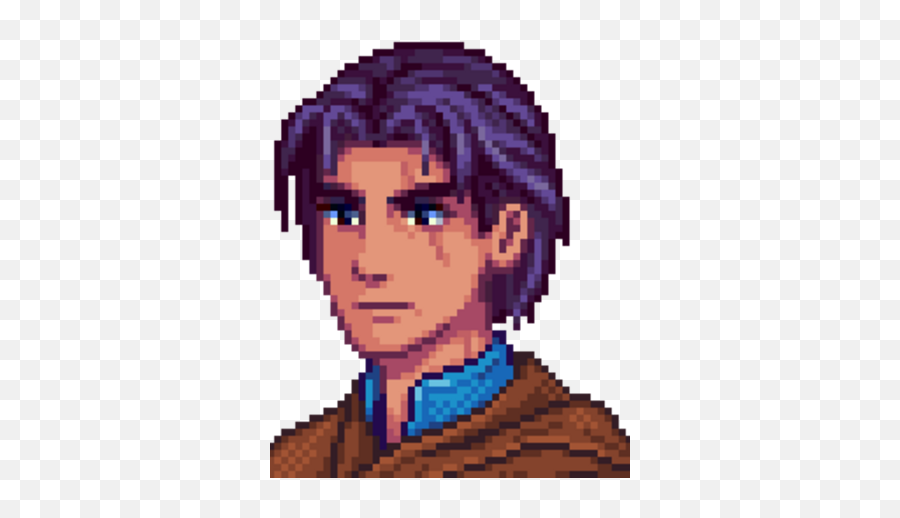 Isaac - Base Portrait Stardew Valley Emoji,Stardew Valley Character Portrait Emotion