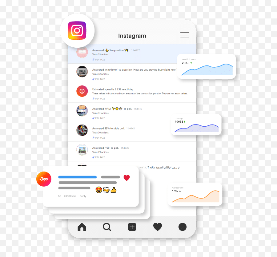 Instagram Bots And Instagram Automation - Technology Applications Emoji,Instagram Bios With Emojis