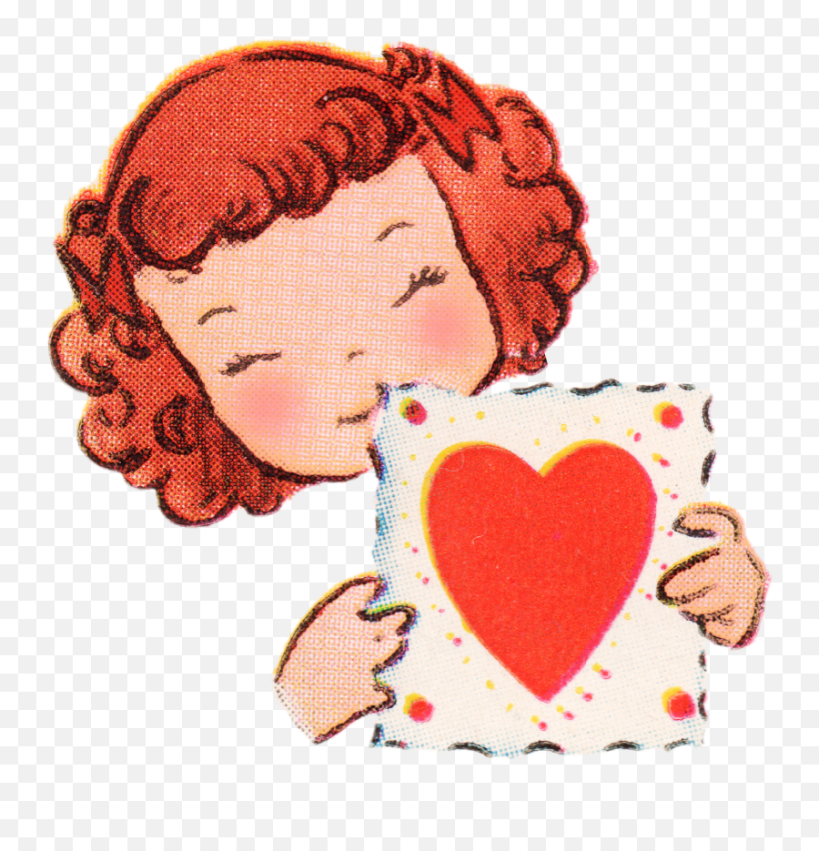 Vintage Valentines Day Clip Art Emoji,Emojis Valentines Cards