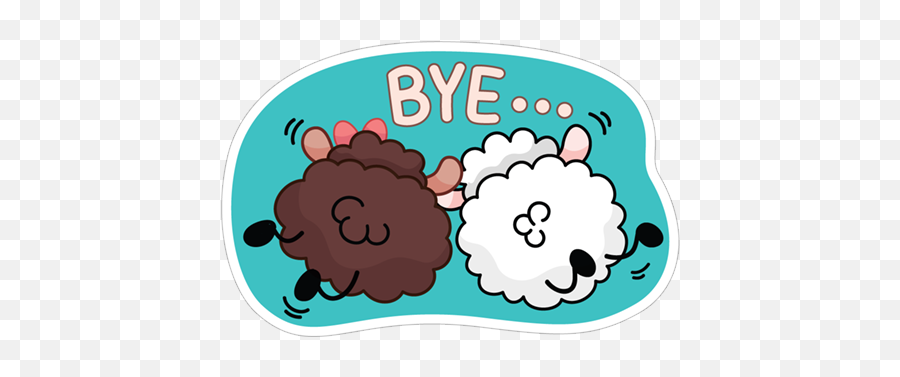Lana The Sheep 2 Sticker By Anti Virus Ta Emoji,Viber Emotions