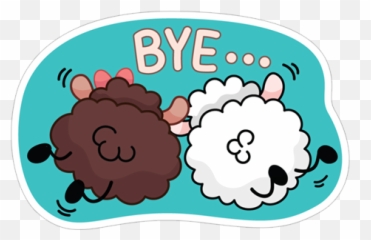 Lana The Sheep 2 Sticker By Anti Virus Ta Emoji,Viber Emotions
