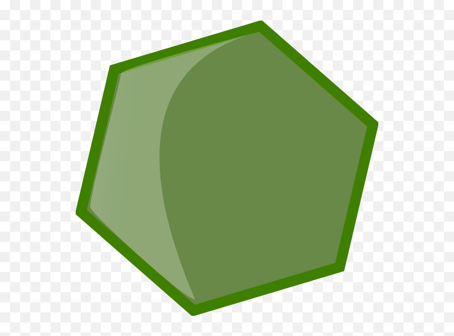 Hexagon Shape - Green Hexagon Clip Art Emoji,Hexagon Emoji