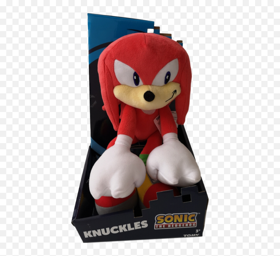Knuckles Plush Tomy Shop Clothing - Sonic The Hedgehog Emoji,Sonic Boom Emoji Plush