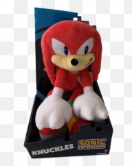 Knuckles Plush Tomy Shop Clothing - Sonic The Hedgehog Emoji,Sonic Boom Emoji Plush