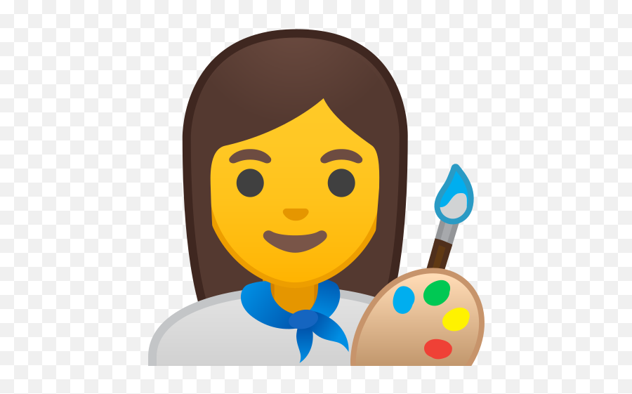 Woman Artist Free Icon Of Noto Emoji People Profession,Free Clip Art People Emoticons