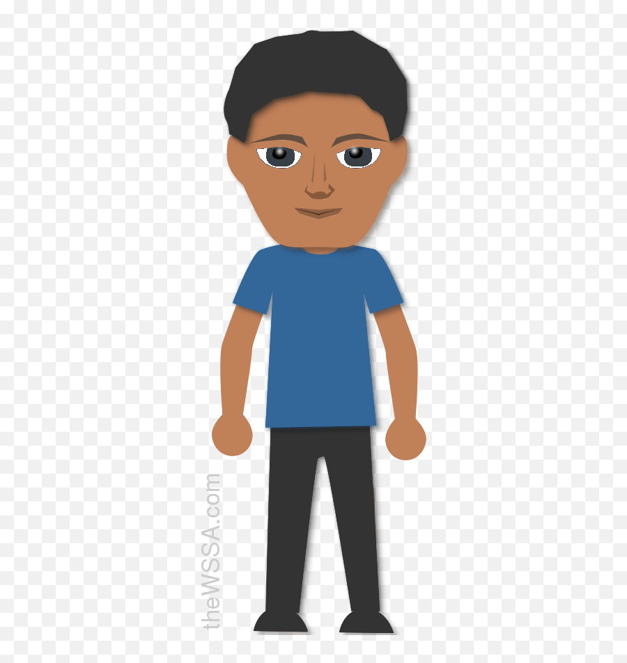 Ram Joseph Clores Id 32115 Emoji,Guy Standing Emoji