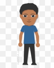 Ram Joseph Clores Id 32115 Emoji,Guy Standing Emoji