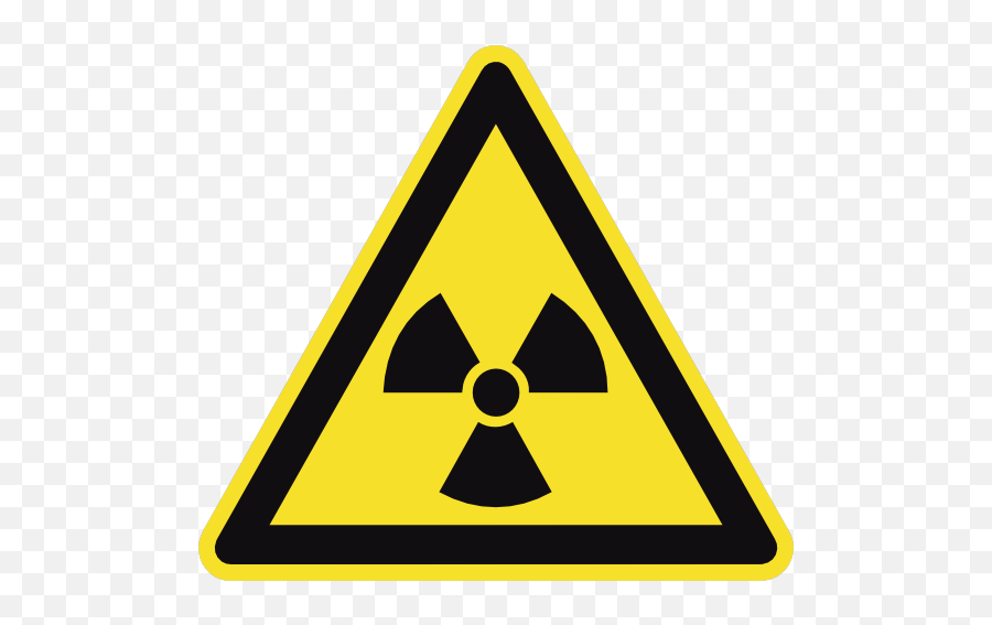 Radioactive Sign Sticker Emoji,Radiation Emoji