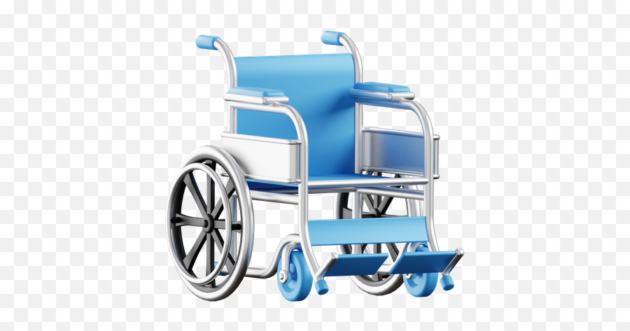 Premium Wheelchair 3d Illustration Download In Png Obj Or Emoji,Wheelchair Emojio