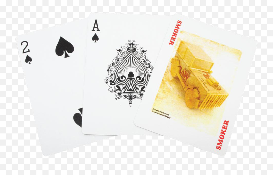 Raw Black Playing Cards - Playcard Emoji,Deck Of Cards Emoji