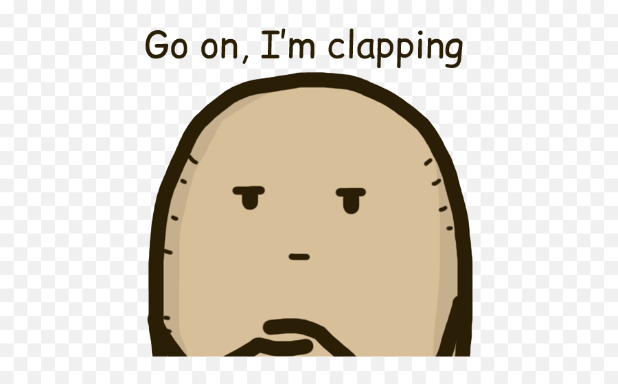 Mypotato Sticker Pack - Dot Emoji,Clapping Emoji Meme