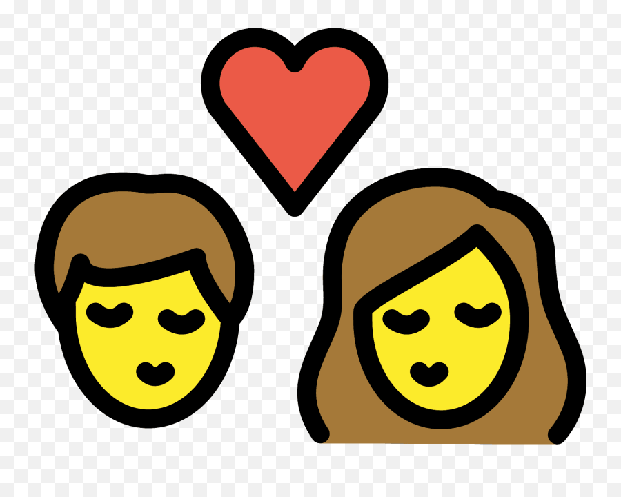 Woman Man Emoji Clipart - Emoji,Wink Kiss Emoji