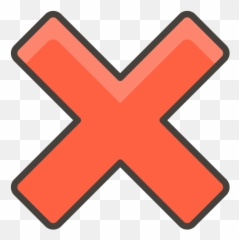 Cross Mark Emoji Png Transparent Emoji - Transparent Cross Mark Emoji,Check Mark Emoji