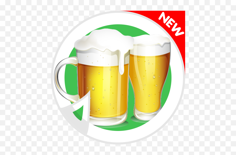Cifras De Cerveza Wastickerapps Gratis Para Android - Apk Beer Glassware Emoji,Emoticon Borracho