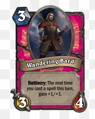 Class Competition Finalist Bard - Fan Creations Hearthstone Card Designs Emoji,Cannon-bard Emotion