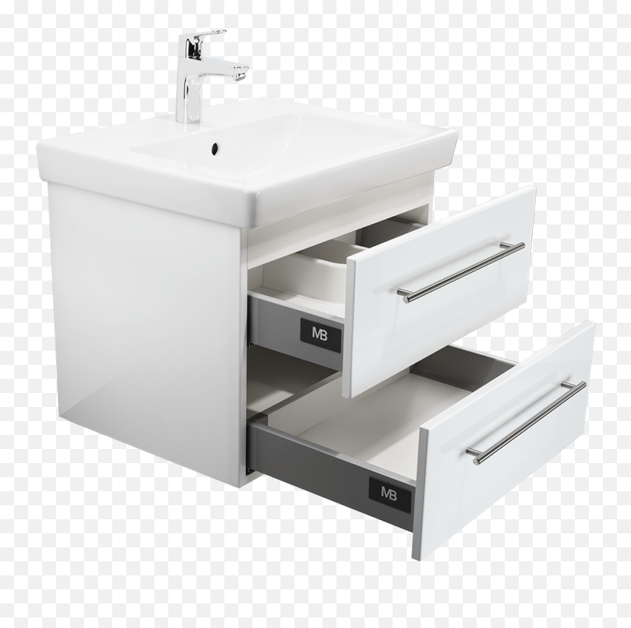 Vanity Unit With A Villeroy U0026 Boch Subway 20 Washbasin 60 Cm White High - Gloss Villeroy Boch Emoji,Emotion Kitchens