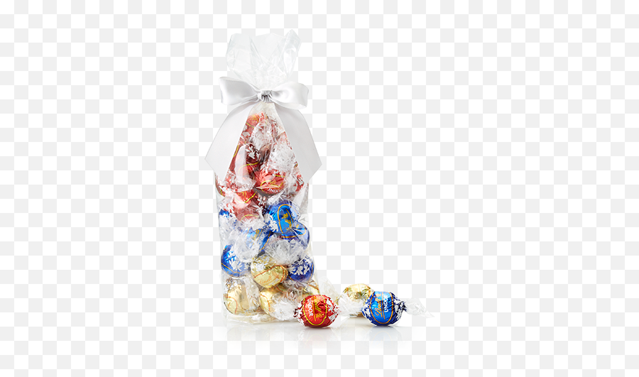 Friends Easter Gift Basket - Lindt Chocolate Balls Bag Emoji,Lindt Mini Milk Chocolate Emojis