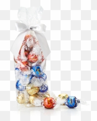 Friends Easter Gift Basket - Lindt Chocolate Balls Bag Emoji,Lindt Mini Milk Chocolate Emojis