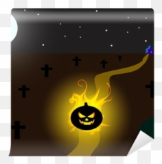 Awful Pumpkin Wall Mural U2022 Pixers - We Live To Change Flame Emoji,Something Awefule Emoticons