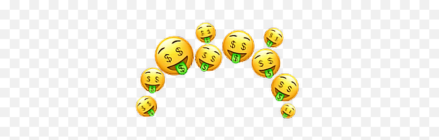 Sticker - Iphone Money Tongue Emoji,Money Type Emoticon