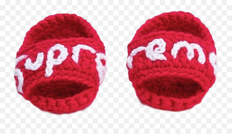 Supreme Slides - Baby Crochet Baby Toddler Shoe Emoji,Your Emotion + Crochet