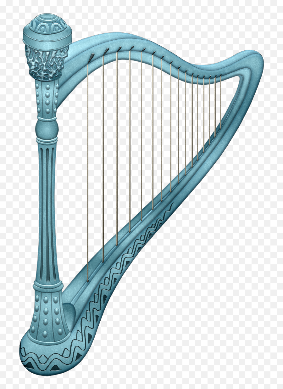 Harp Clip Art Emoji,Irish Harp Emoticon