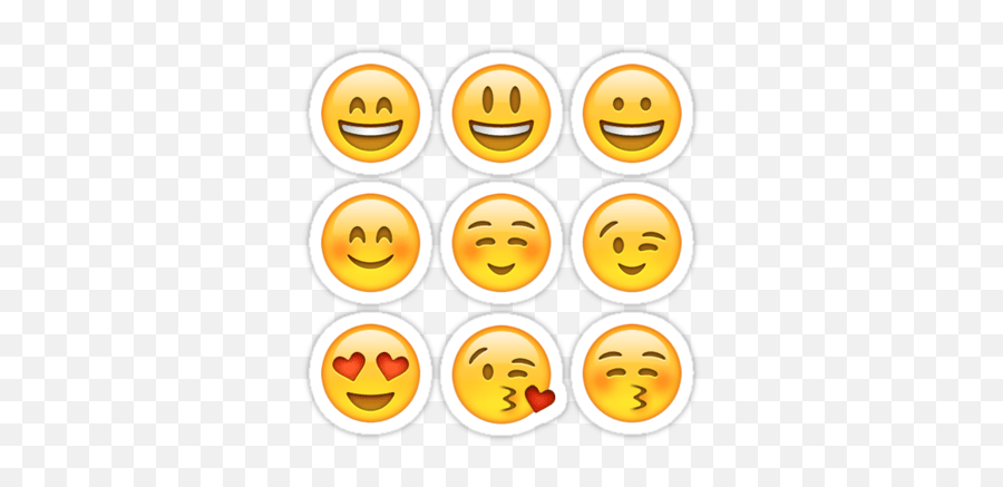 Emoji Stickers - Sticker Pack Emoji Sticker,Emoticons Png Pack Download