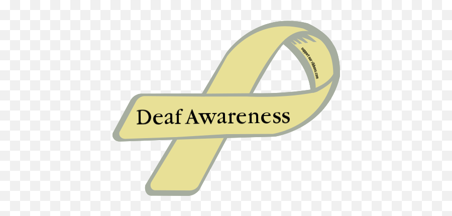 Pin - Deaf Awareness Ribbon Emoji,How To Get Awareness Ribbon Emojis