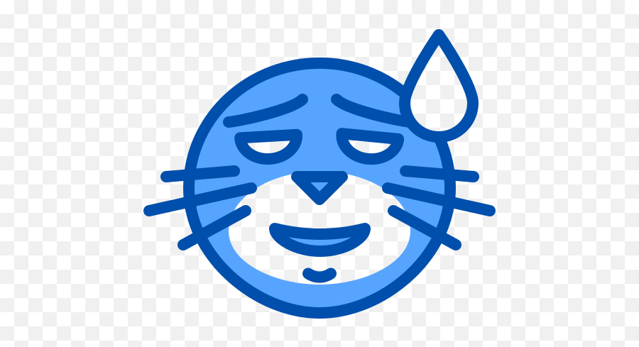 Sweat - Icon Emoji,Sweat Emoticon With Text