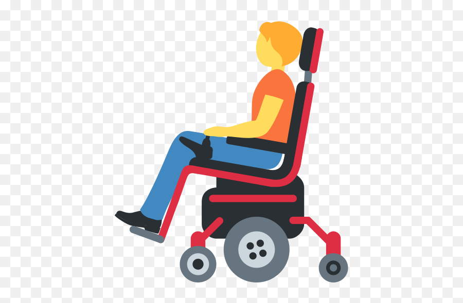 Woman In Motorized Wheelchair Emoji - Download For Free Man In Motorized Wheelchair Emoji,Girl Started Using Emojis