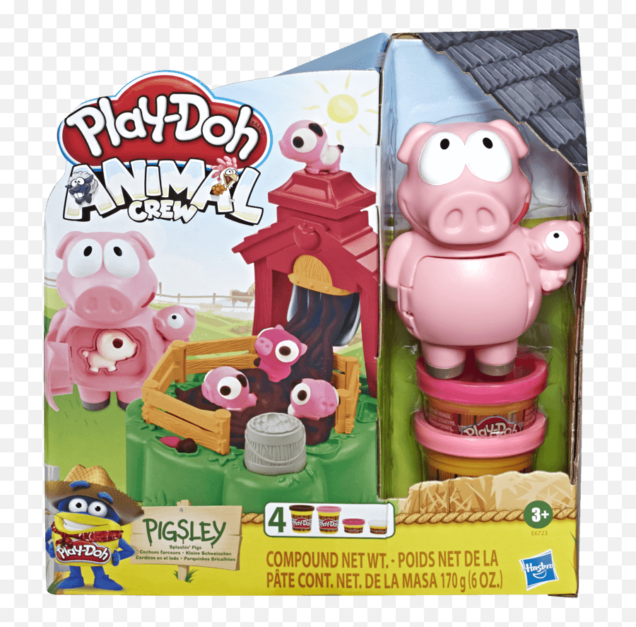 Craft Activities - Play Doh Animal Crew Pigsley Emoji,Crayola Emoji Marker Maker