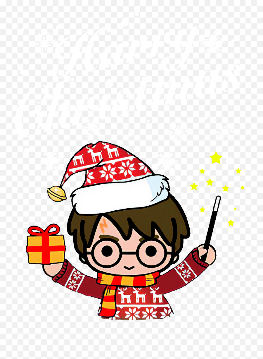 Download Merry Christmas Harry Potter Harry Christmas Shirt - Harry Potter Christmas Drawings Emoji,Merry Christmas Emoticon
