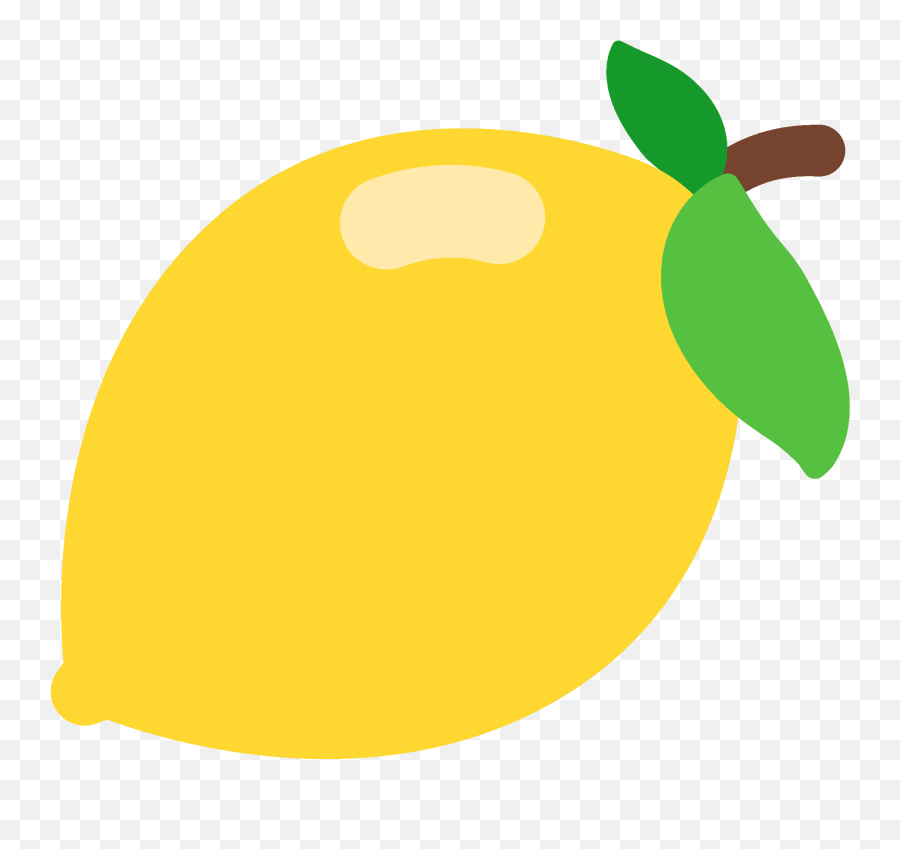 Lemon Emoji Clipart - Transparent Background Cartoon Lemon,6 Lemon Emojis