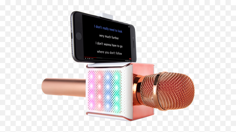 Tzumi Bluetooth Glow Led Karaoke Microphone - Portable Emoji,Drop Mic Emoji Download