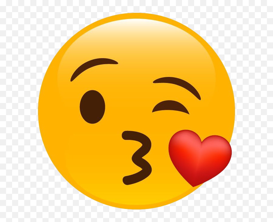 Heart Kiss Smiley Png Image Background Png Arts Emoji,He Texts With Kissing Emojis