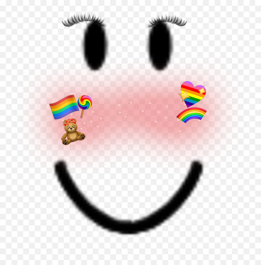Embarrassed Face Roblox - Pride Roblox Template Emoji,Ashamed Blushing Emoticon