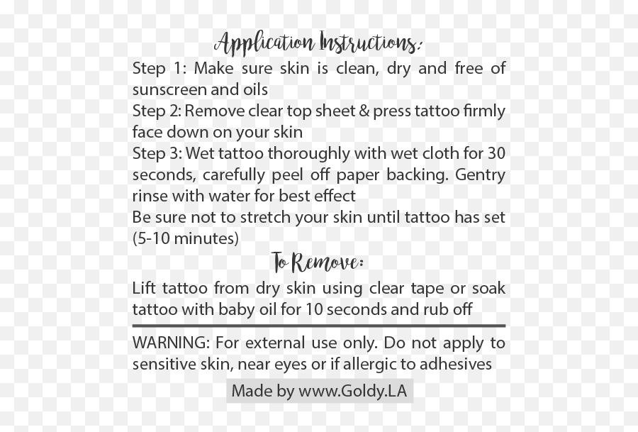 Custom - Goldyla By Goldinktattoo Language Emoji,Using Emojis Add Your Tattoo Instagram