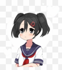Yandere Simulator Sticker - Yandere Simulator Sticker Png Emoji,Yandere Emoji
