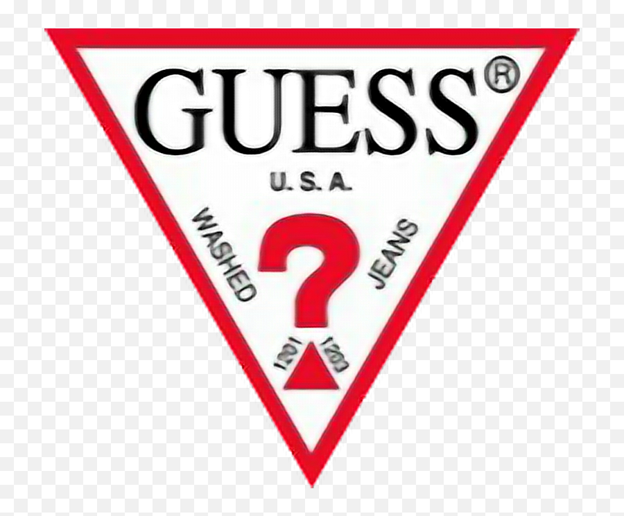 Guess Usa Logo Red Red Reynard - Cool Guess Logo Emoji,Guess The Emoji 26